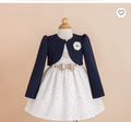 Girls Two-Piece Dress Set – Special Occasion & Party Outfit