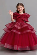 Girls Princess Party Dress – Flower Girl & Special Occasion Dress for Weddings