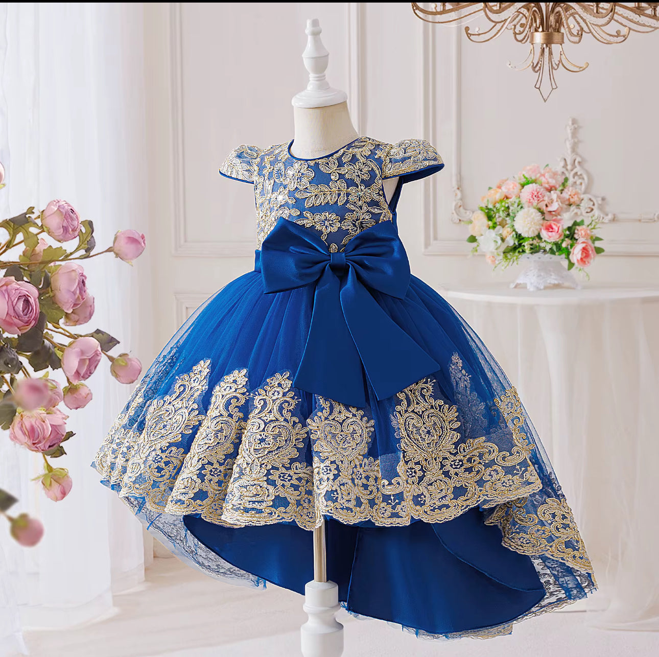 princess dress with tail