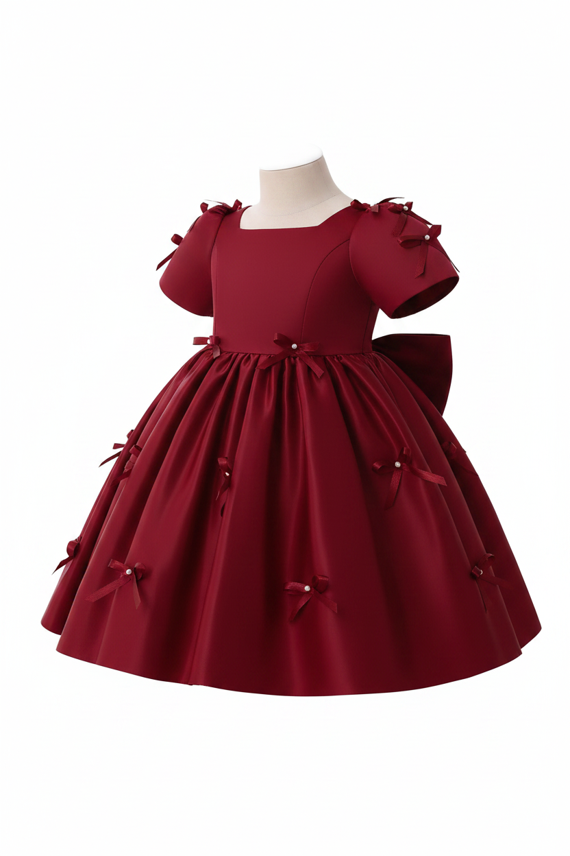 Elegant Bow Dress