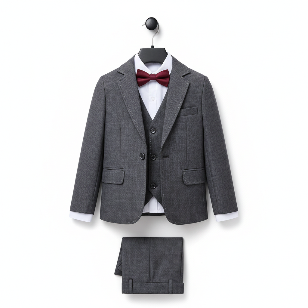 Formal 3-Piece Suit Product Shot